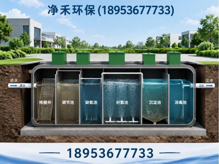 寒亭区一体化泵站展示图